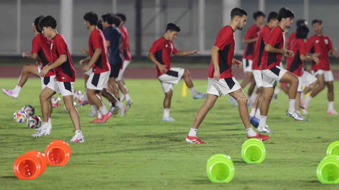 FOTO: Garuda Muda Siap Tempur di Semifinal AFF U-23