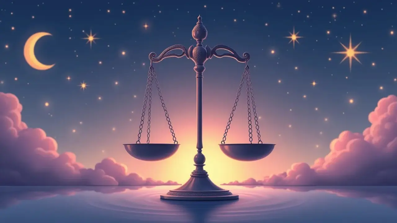 logo zodiak libra (sumber: AI generated)