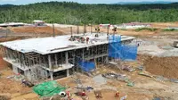 Kementerian PUPR menunjuk PT Adhi Karya (Persero) Tbk dengan PT Ciriajasa Engineering Consultant untuk membangun rumah tapak bagi menteri di IKN Nusantara. (Dok Kementerian PUPR)