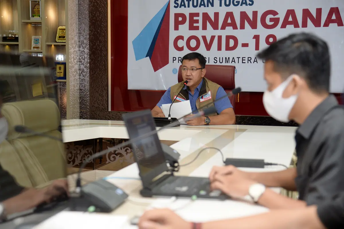 Juru Bicara (Jubir) Satgas Covid-19 Sumut, Whiko Irwan
