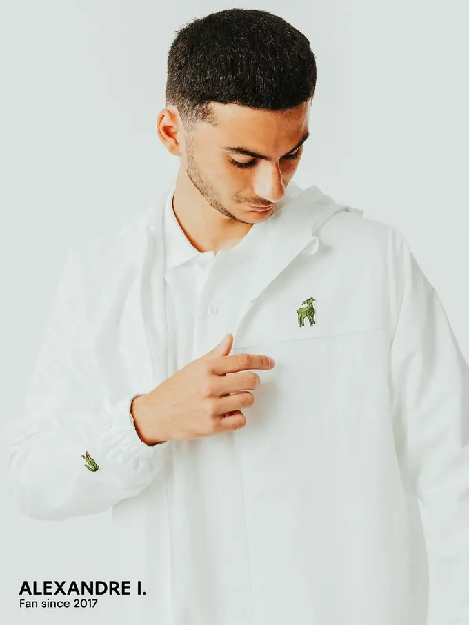 Kolaborasi dengan Petenis Novak Djokovic, Lacoste Ganti Logo dari Buaya Jadi Kambing Setelah 92 Tahun