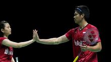 Partai penyisihan grup A ganda campuran BWF Super Series Finals 2017, Jumat (15/12/2017), menjadi laga terakhir bagi [pasangan Praveen Jordan/Debby Susanto. (PBSI)