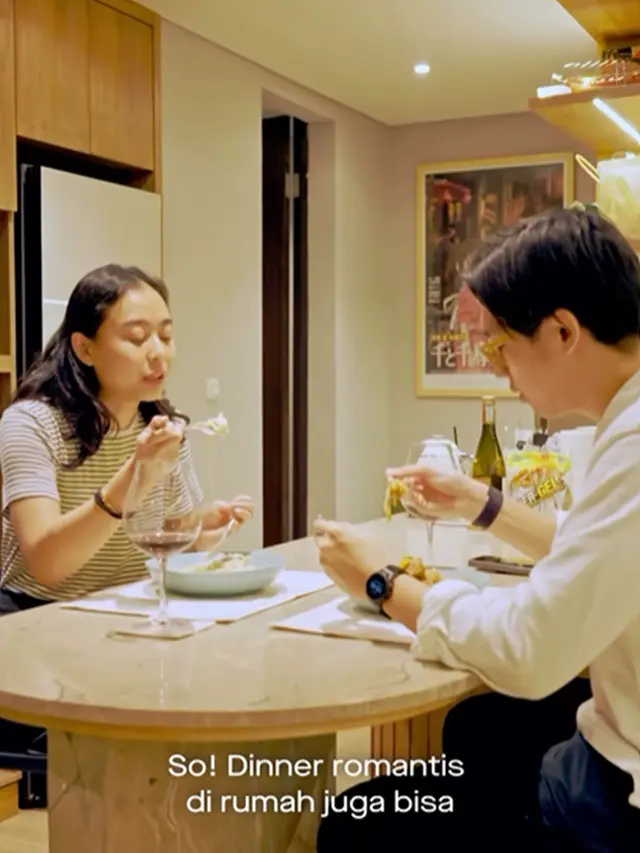 Potret Dapur Rumah Brandon Salim dan Dhika Himawan