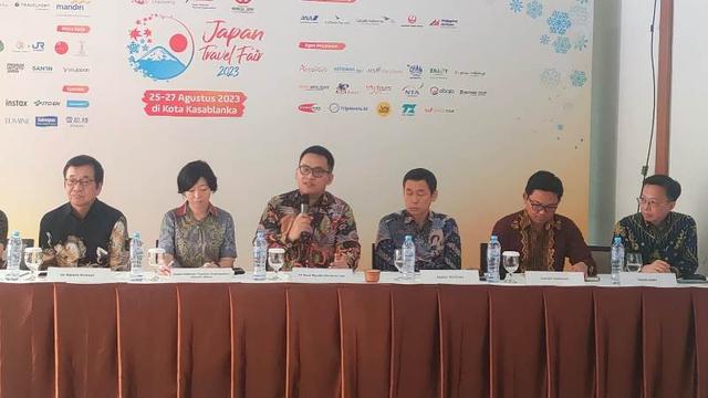 Jumpa pers Japan Travel Fair 2023, 15 Agustus 2023
