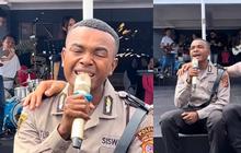 Mirip Banget Vokal Glenn Fredly, Suara Emas Siswa Polisi Asal Papua saat Bernyanyi ini Ramai Disorot