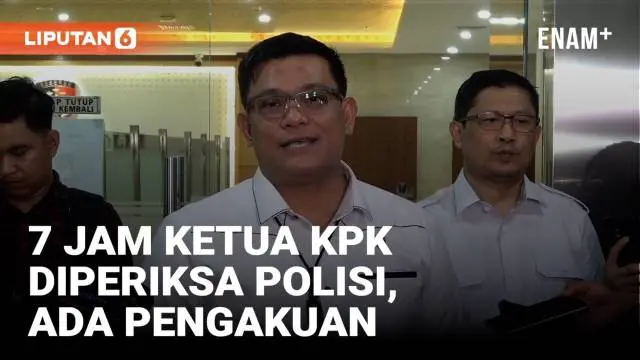 Ketua Komisi Pemberantasan Korupsi atau KPK diperiksa penyidik gabungan Polda Metro Jaya dan Bareskrim Polri hingga Selasa (24/10) malam. Pemeriksaan berlangsung sekitar 7 jam, apa hasilnya?