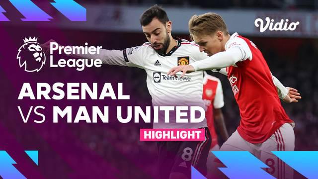 Berita video highlights pertandingan matchday ke 21 Liga Inggris 2022/2023, antara Arsenal melawan Manchester United, Minggu (22/1/23). Arsenal menang skor 3-2.