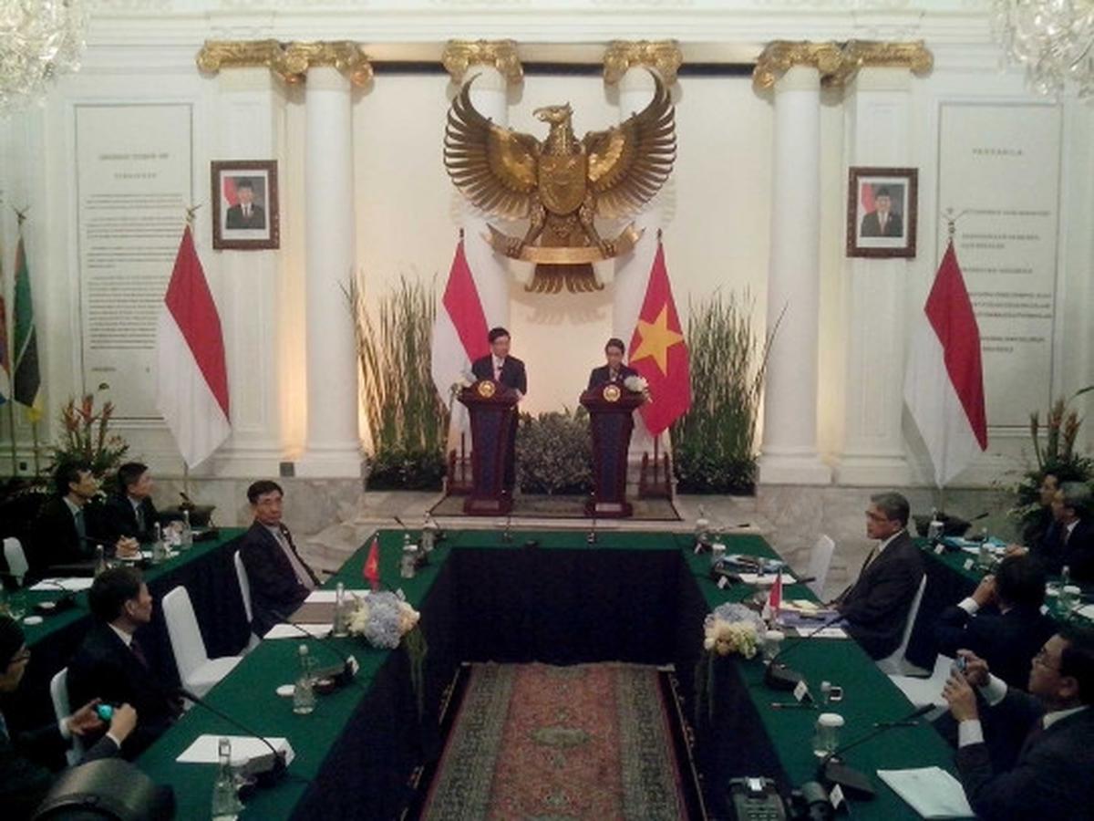 Menlu Retno terima kunjungan menteri luar negeri Vietnam