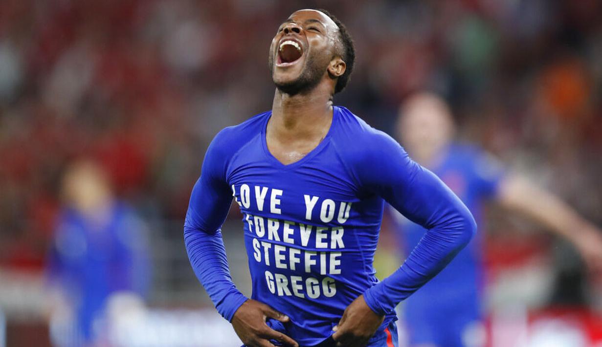 Timnas Inggris sukses menghancurkan tuan rumah Hungaria. Tim Tiga Singa membungkam lawannya tersebut dengan empat gol tanpa balas pada laga kualifikasi Piala Dunia 2022 zona Eropa. (Foto: AP/Laszlo Balogh)