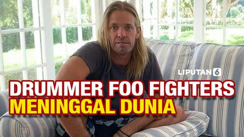 VIDEO: Taylor Hawkins, Drummer Foo Fighters Meninggal Dunia di Usia 50 Tahun
