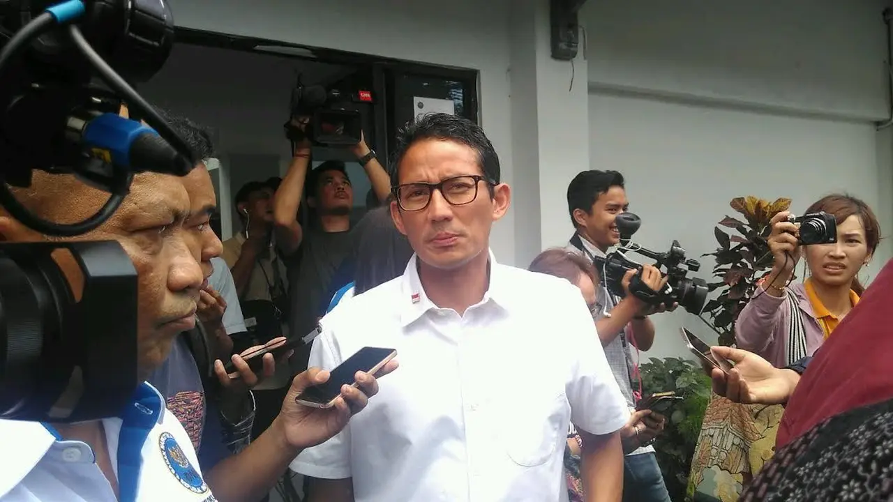 Sandiaga Uno di BNN