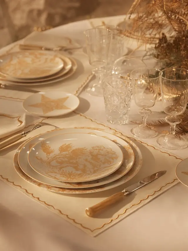 Sambut Natal dengan Ornamen dan Peralatan Makan Mewah dari Dior