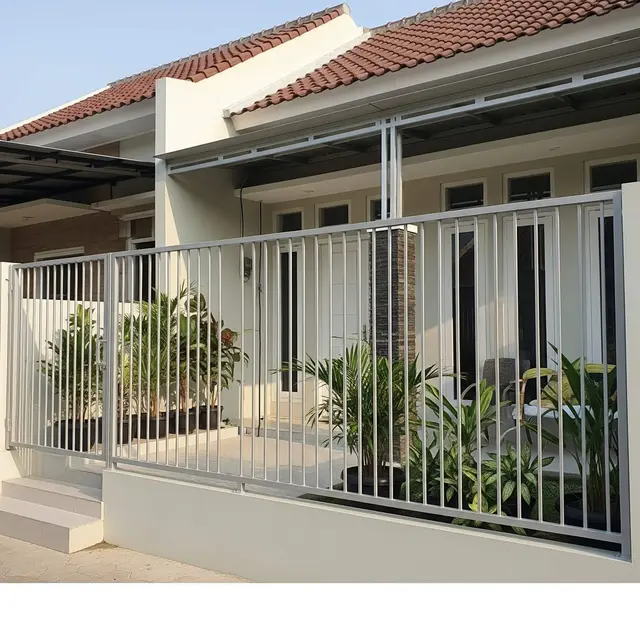 Pagar Baja Ringan untuk Rumah Tipe Kecil