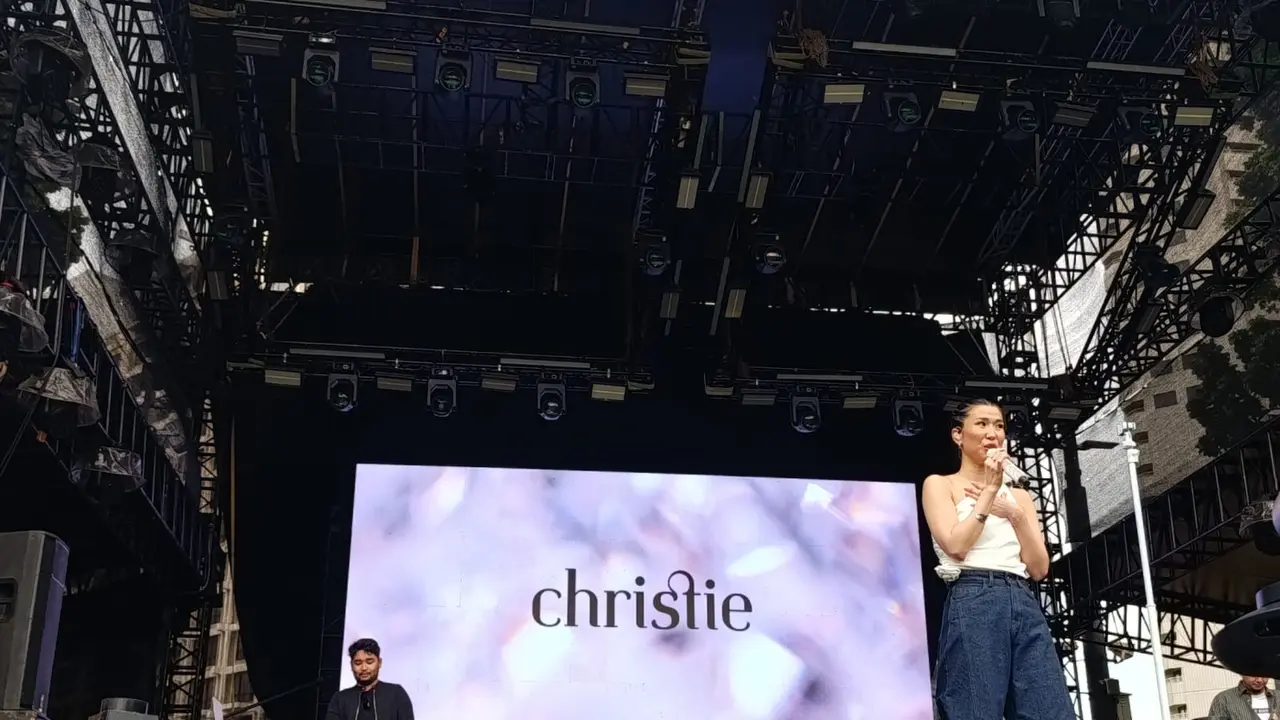 Christie Hibuar Penonton KapanLagi Buka Bareng BRI Festival 2025