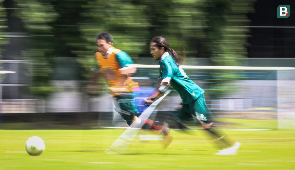 Pada ajang Kualifikasi Piala Dunia 2022, Garuda INAF memiliki target untuk menjadi juara grup zona Timur. (Bola.com/Bagaskara Lazuardi)