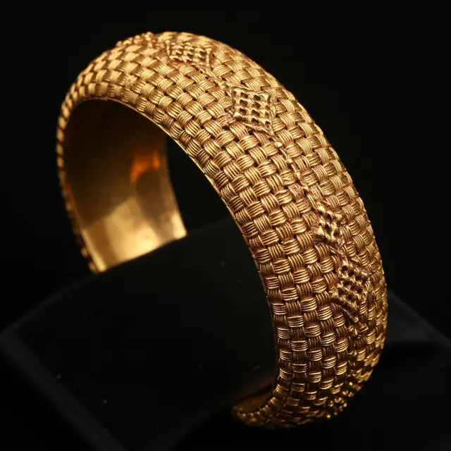 Gelang Ukir Emas Tua 8 Gram Klasik