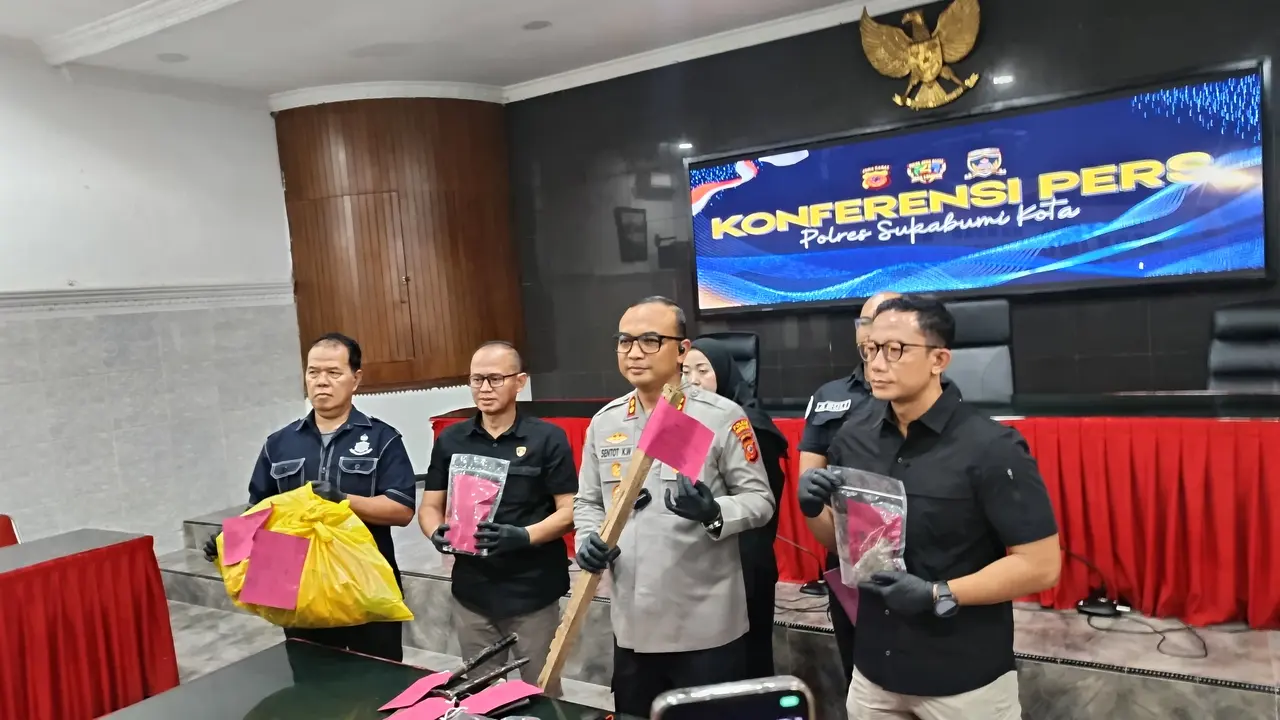 Pengeroyokan Maut di Sukabumi: 4 Pelaku Ditangkap, 2 Otak Utama DPO Begini Motifnya