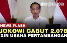 VIDEO: Tegas! Ini Alasan Jokowi Cabut Izin 2.078 Perusahaan Tambang Minerba