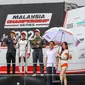 Avila Bahar-Putera Adam Kibarkan Merah Putih di Podium Juara Malaysia Championship Series 2024 Seri 3