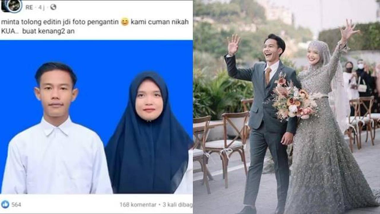 Netizen Minta Foto Pernikahannya di Edit, 7 Hasilnya Ini Keren Banget