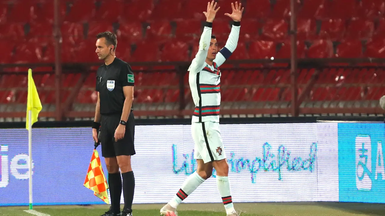 Kapten Timnas Portugal, Cristiano Ronaldo.
