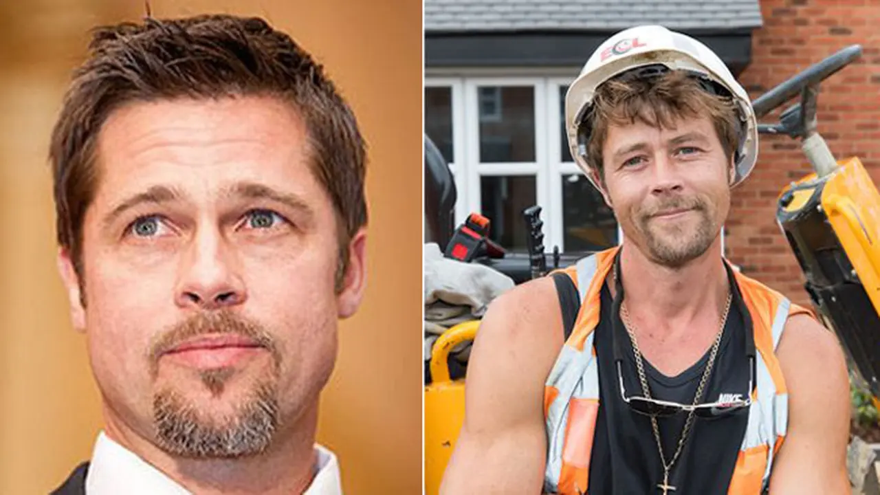 Bak Pinang Dibelah Dua, Inilah Nathan Meads Kembaran Brad Pitt