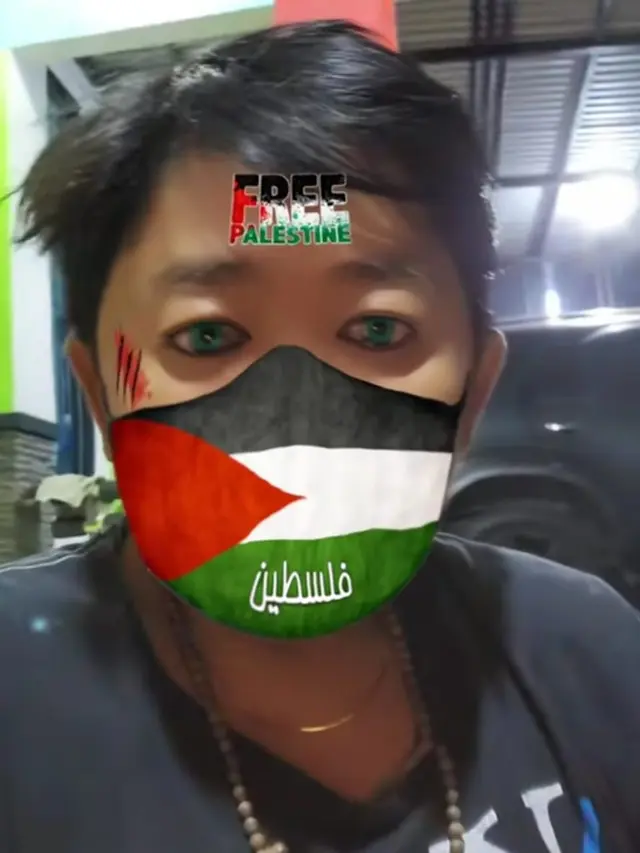Komedian Tanah Air, Adul juga Beri Dukungan kepada Palestina dengan Menggunakan Filter TikTok
