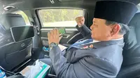 Presiden RI Prabowo Subianto menyempatkan diri menonton pertandingan Kualifikasi Piala Dunia 2026 Zona Asia antara Timnas Indonesia Vs Arab Saudi di tengah agenda kunjungan kenegaraan di Brasil, Selasa (19/11/2024). Saat ini Prabowo tengah menghadiri KTT G20 di Rio de Janeiro, Brasil. (Foto: akun Instagram @prabowo)