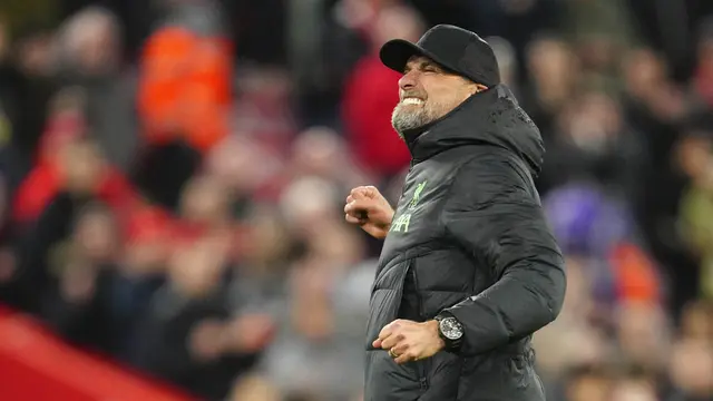 Foto: Gol Tak Terduga Darwin Nunez Buka Keran Gol Kemenangan Liverpool Atas Sheffield United di Liga Inggris