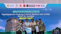 Hutama Karya - Wika Groundbreaking Gedung CMU RSUP Dr Sardjito Yogyakarta