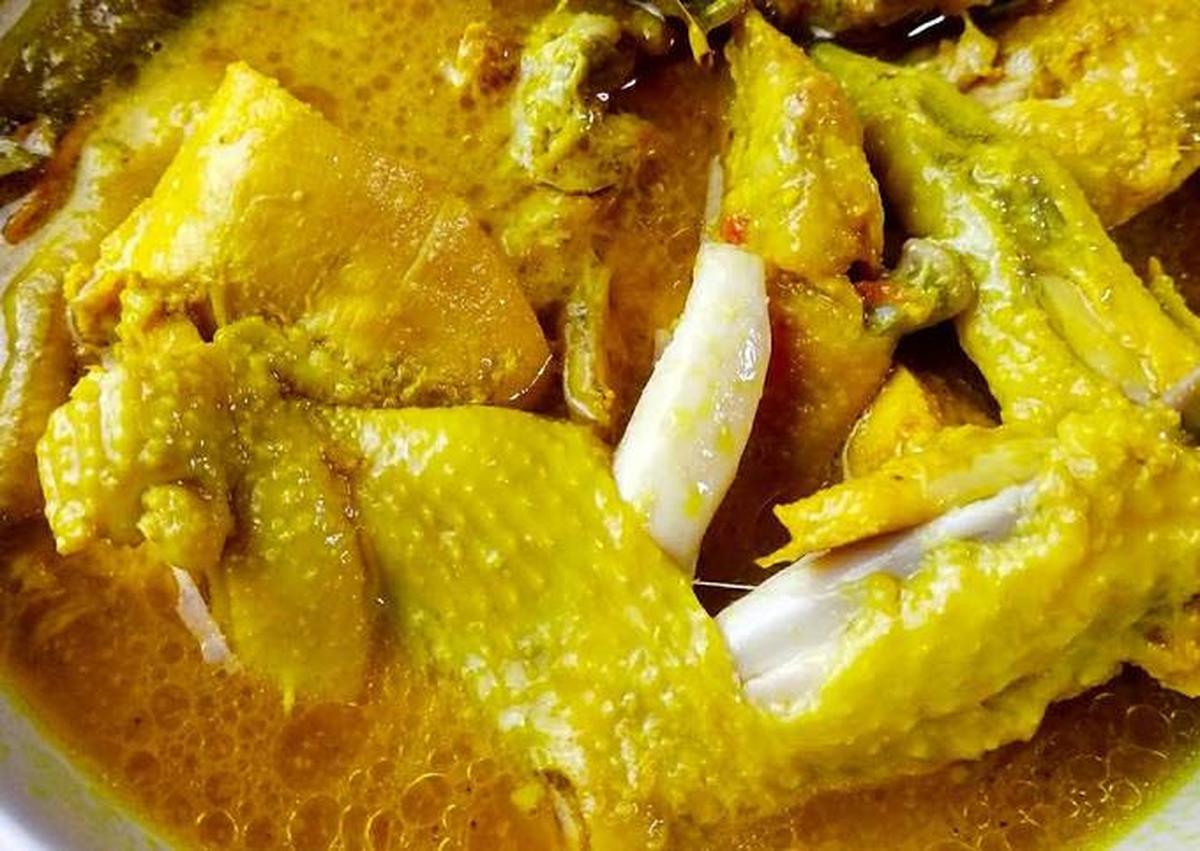 Opor Ayam Tanpa Santan