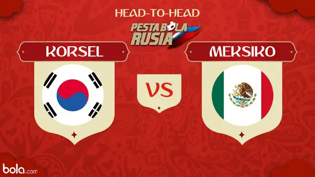Berita video head-to-head Piala Dunia Rusia 2018: Korea Selatan vs Meksiko.