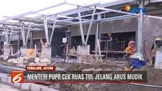Menteri PUPR Basuki Hadi Mulyono tinjau kesiapan ruas Tol Pejagan-Pemalang, Pemalang-Batang dan Batang-Semarang.