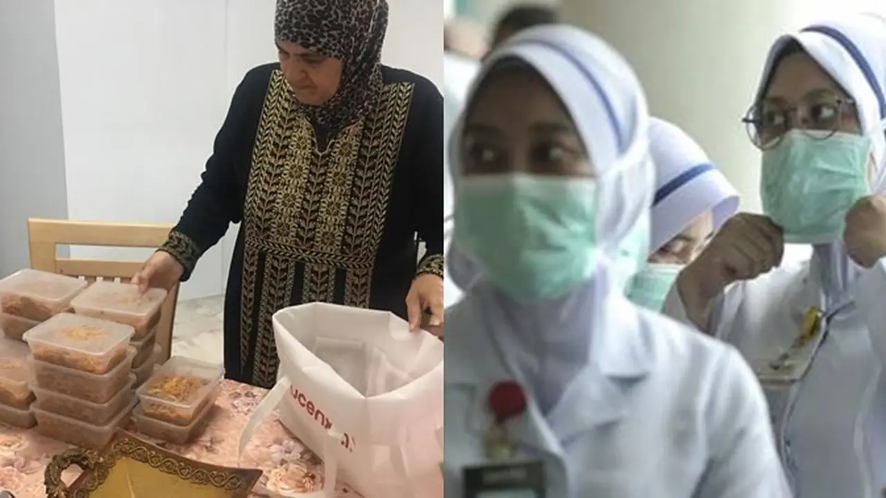 Para Pengungsi di Malaysia Ini Kumpulkan Uang untuk Sediakan Makanan Tenaga Medis