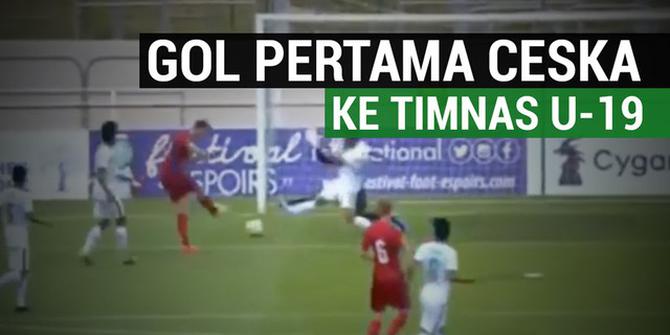 VIDEO: Gol Pertama Republik Ceska ke Gawang Timnas U-19