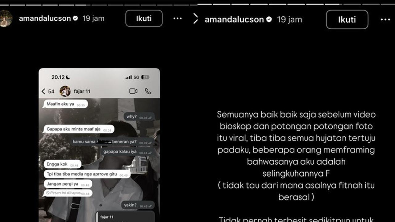 Kronologi Fajar Noor Diduga Selingkuh dengan Amanda Lucson, Shabrina Eleanor Sindir di TikTok?