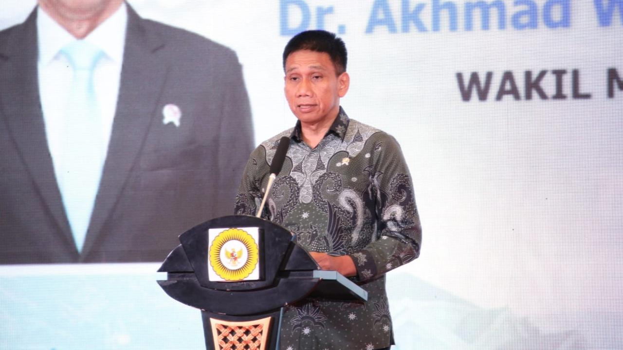 Buka Munas VII APPSI Tahun 2025, Wamendagri Wiyagus: Jaga Integritas Pemerintahan Daerah