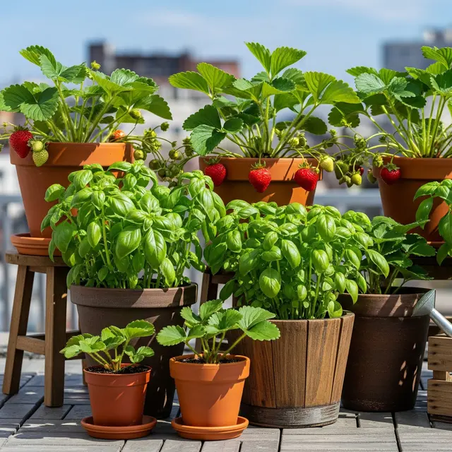 Pohon Buah dan Tanaman Hias untuk Kebun Rumah yang Produktif (Image by Gemini AI)