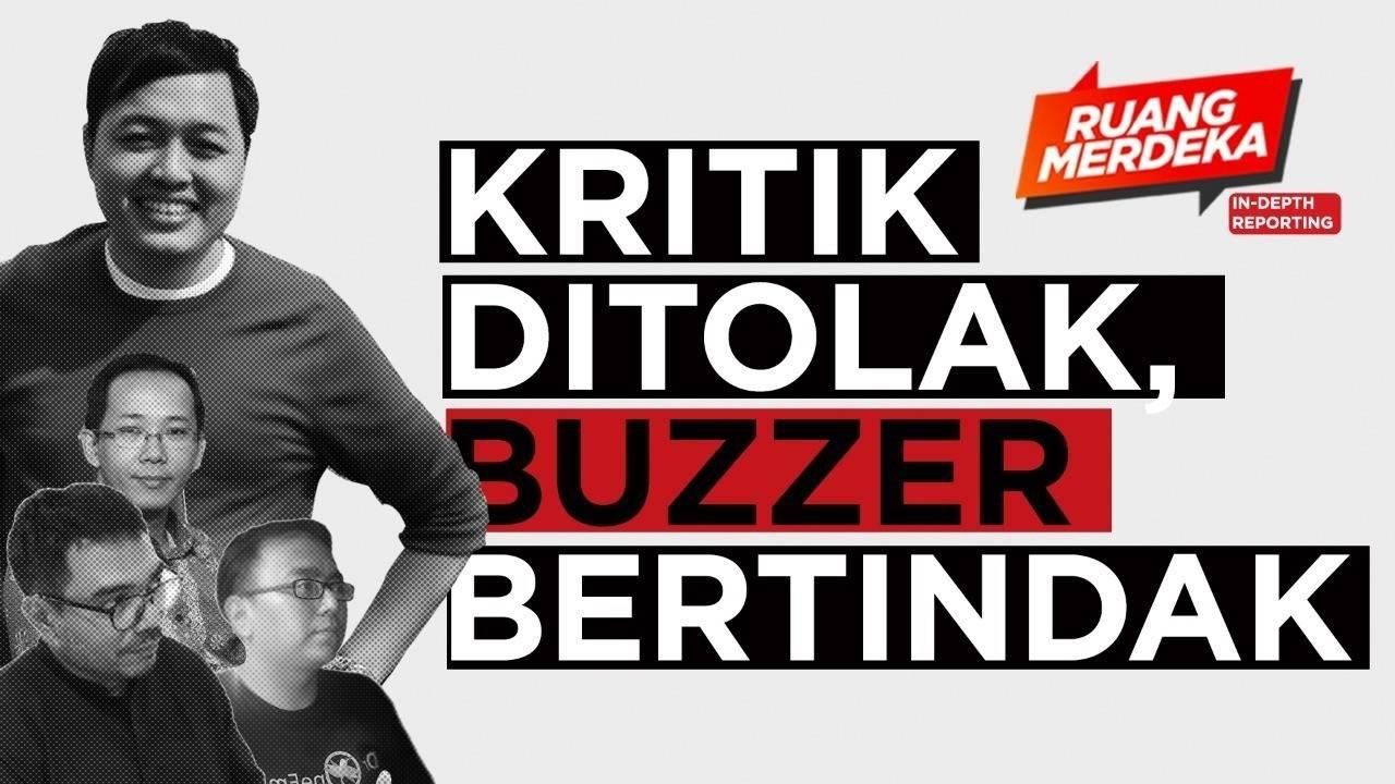 VIDEO: Kritik Ditolak, Buzzer Bertindak