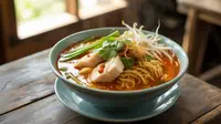 Resep Mie Ikan Pedas Rumahan yang Gurih Anti Amis
