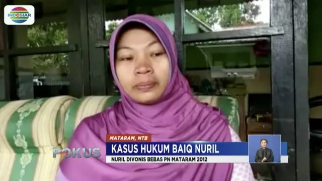 Divonis 6 Bulan Penjara, Terpidana Baiq Nuril Minta Keadilan ke Jokowi