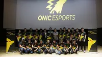Tim olahraga elektronik profesional ONIC Esports mengumumkan perubahan logo, Selasa (6/8/2019). (Humas Onic Esports)