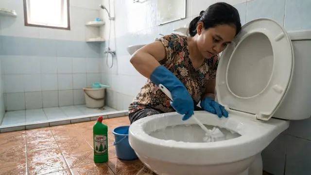 Larutan Karbol Beraroma Cemara untuk WC