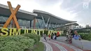 Suasana Bandara Sultan Syarif Kasim II di Pekanbaru, Riau, Rabu (9/5). Bandara Sultan Syarif Kasim II mulai menerapkan penggunaan Bahasa Melayu pada 1 Mei 2018. (Liputan.com/Herman Zakharia)