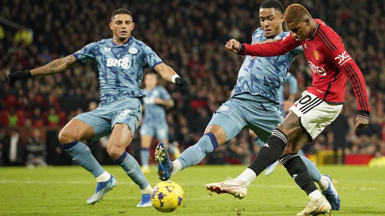 Foto: Hojlund Cetak Gol Perdana, Ini Dia Aksi Epic Comeback Pemain MU saat Mengalahkan Aston Villa