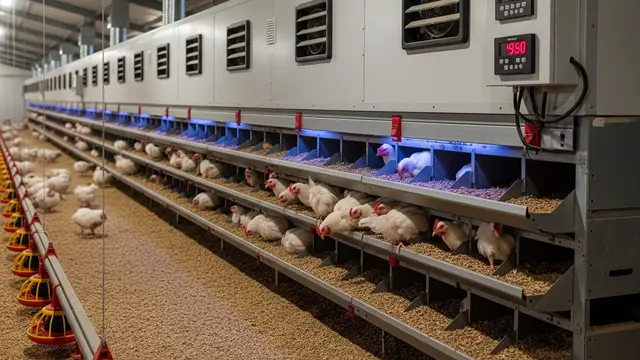 desain kandang ayam dengan zona khusus bertelur lebih nyaman