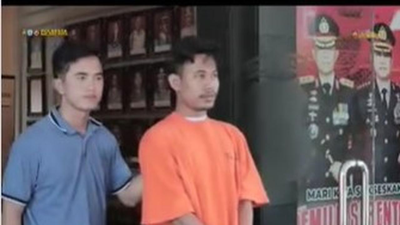 MRR saat diamankan di Mapolresta Malang Kota. (Istimewa)