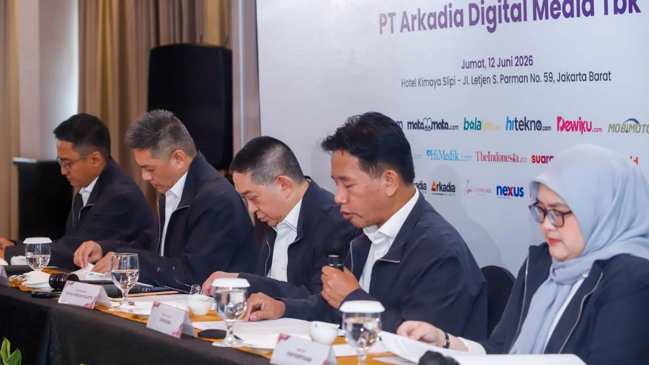 Arkadia Digital Media Raup Laba Bersih Rp1,7 Miliar Sepanjang Tahun 2025