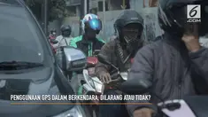 Penggunaan GPS saat berkendara dicurigai bisa mengganggu konsentrasi pengemudi.