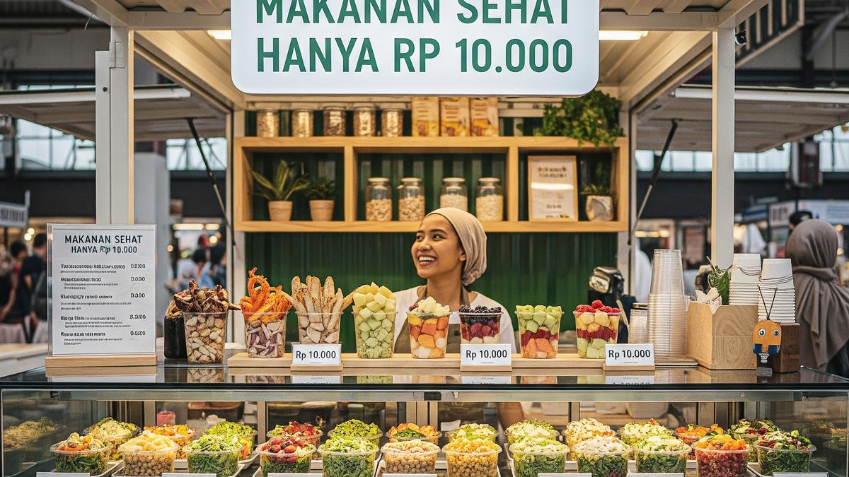 8 Ide Jualan Makanan Sehat Rp 10 Ribu, Modal Kecil Untung Berlipat